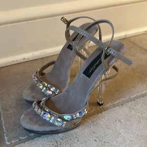 Comfortable heels from Angie’s Fashion a prom store.